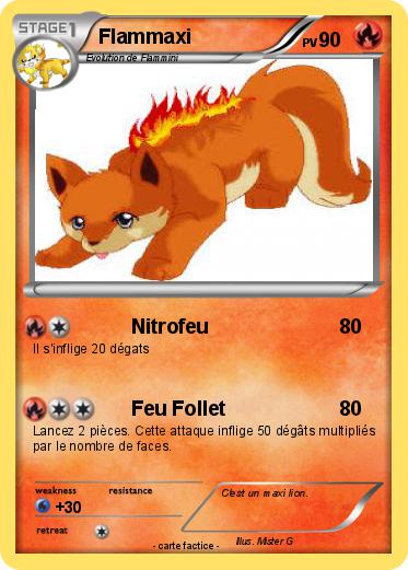 Pokemon Flammaxi