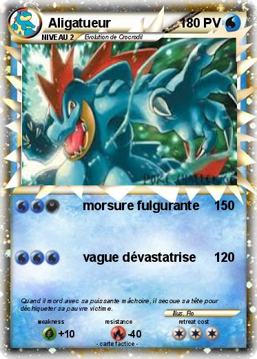 Pokemon Aligatueur