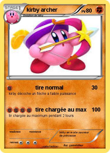 Pokemon kirby archer