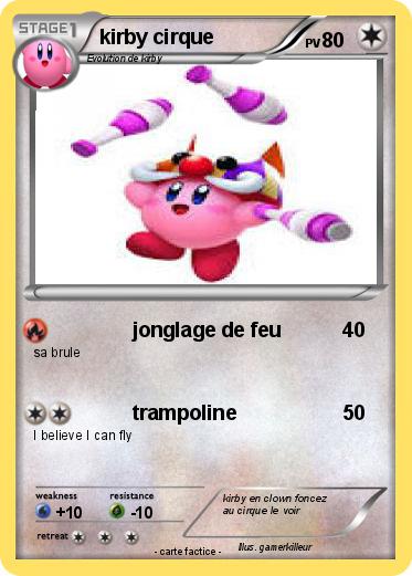 Pokemon kirby cirque