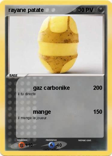 Pokemon rayane patate