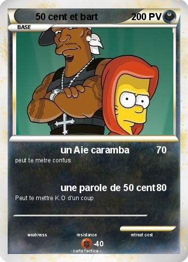 Pokemon 50 cent et bart