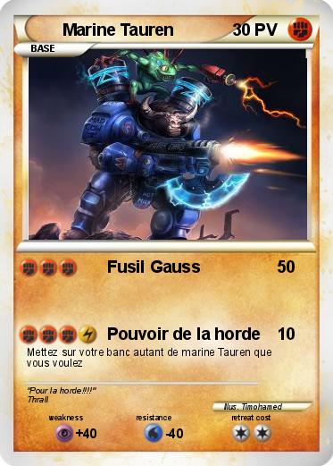 Pokemon Marine Tauren