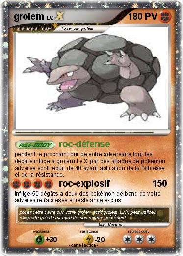 Pokemon grolem