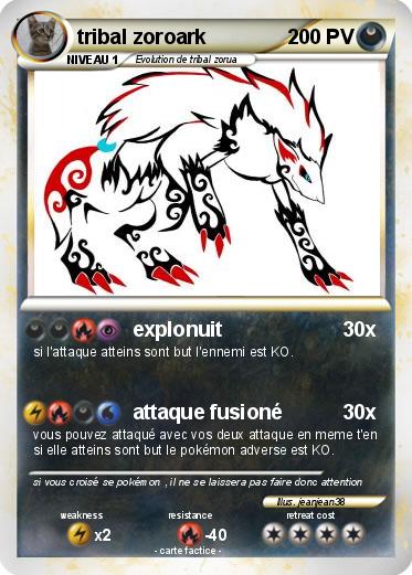 Pokemon tribal zoroark