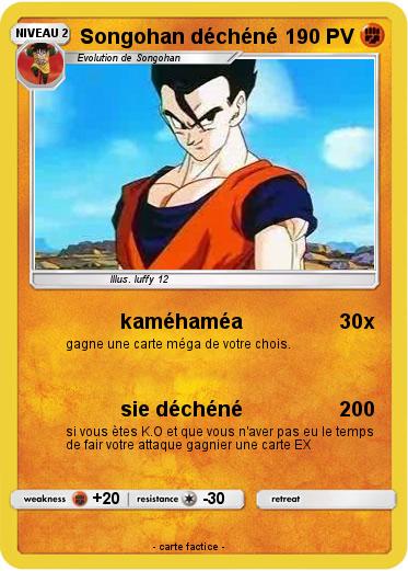 Pokemon Songohan déchéné