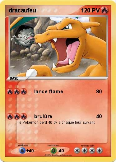 Pokemon dracaufeu