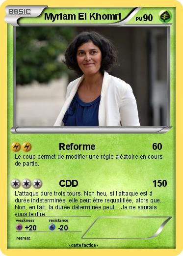 Pokemon Myriam El Khomri