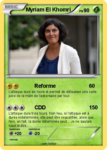 Pokemon Myriam El Khomri