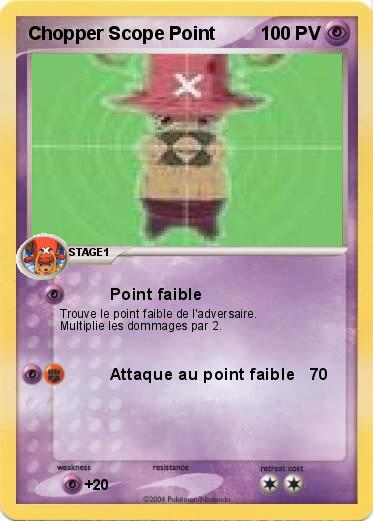 Pokemon Chopper Scope Point