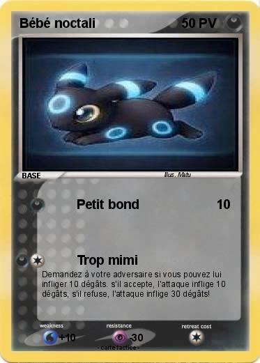 Pokemon Bébé noctali