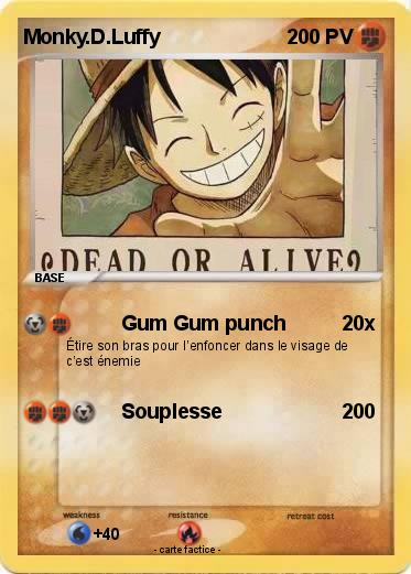 Pokemon Monky.D.Luffy
