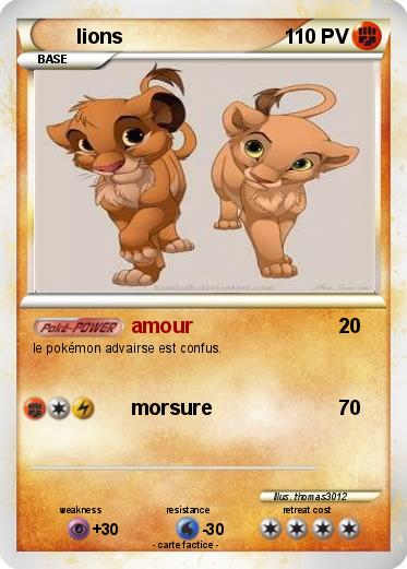 Pokemon lions
