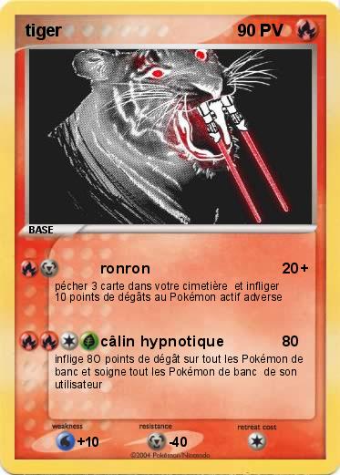 Pokemon tiger
