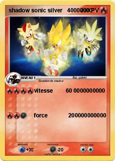 Pokemon shadow sonic silver   40000000