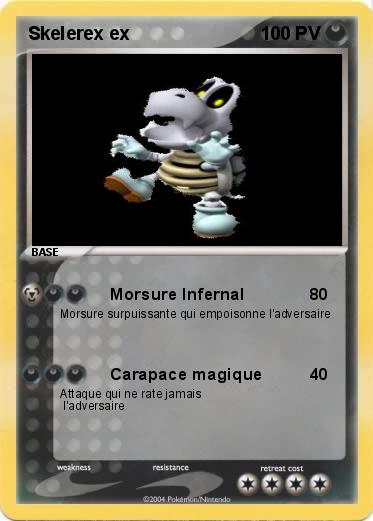 Pokemon Skelerex ex