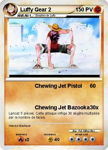 Pokemon Luffy Gear 2