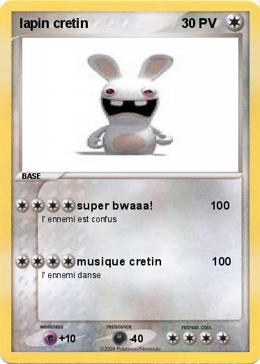 Pokemon lapin cretin