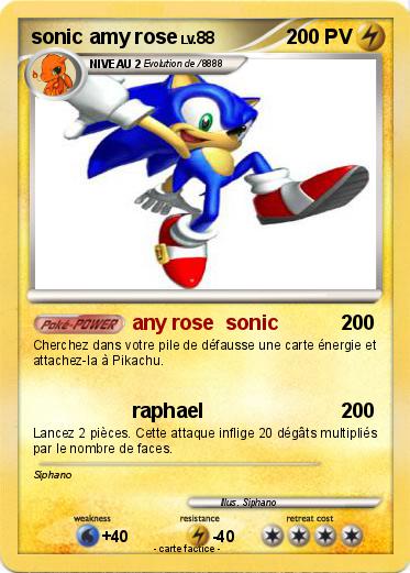 Pokemon sonic amy rose
