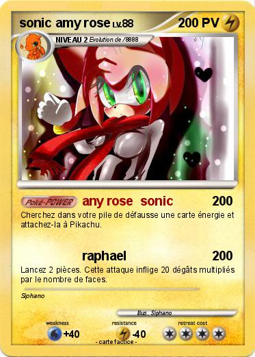 Pokemon sonic amy rose