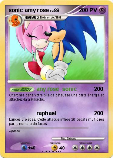 Pokemon sonic amy rose
