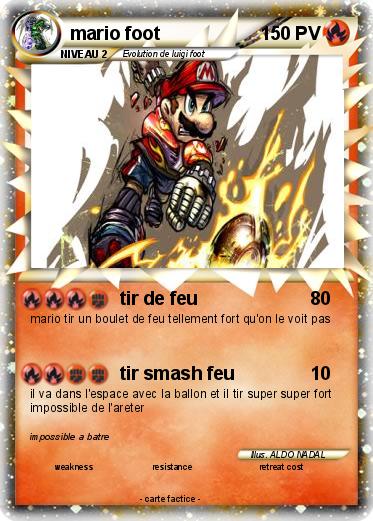 Pokemon mario foot