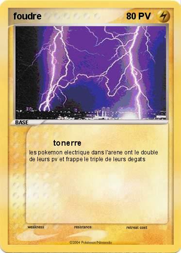 Pokemon foudre