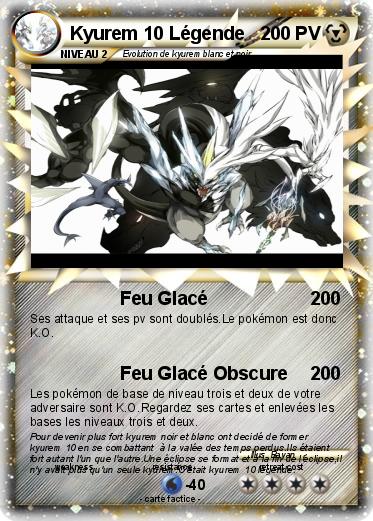 Pokemon Kyurem 10 Légende