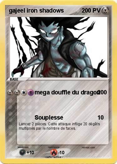 Pokemon gajeel iron shadows