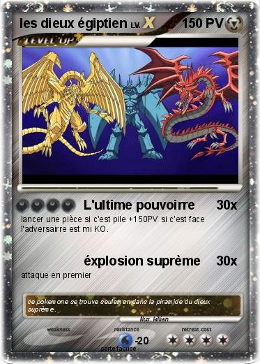 Pokemon les dieux égiptien
