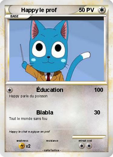 Pokemon Happy le prof