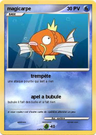 Pokemon magicarpe