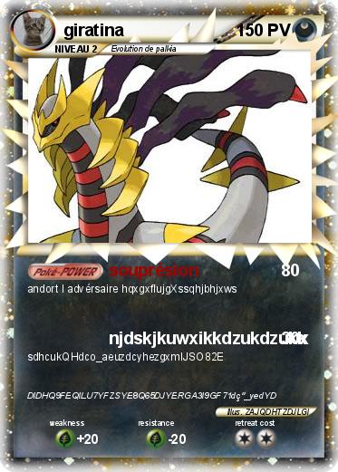 Pokemon giratina