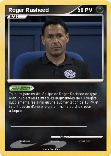 Pokemon Roger Rasheed