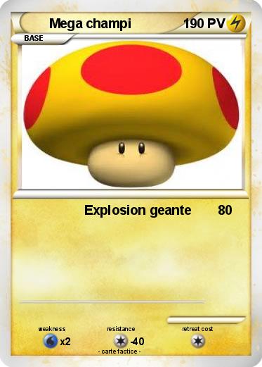Pokemon Mega champi