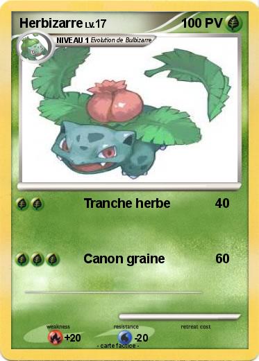 Pokemon Herbizarre