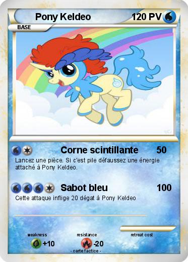 Pokemon Pony Keldeo