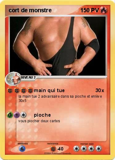 Pokemon cort de monstre