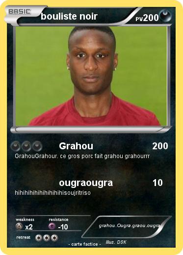 Pokemon bouliste noir