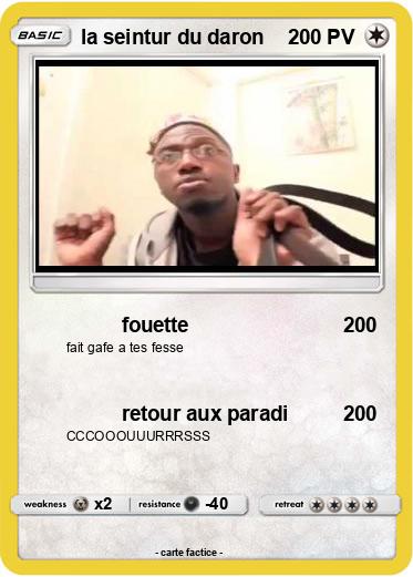 Pokemon la seintur du daron