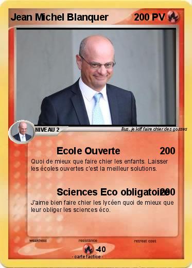 Pokemon Jean Michel Blanquer