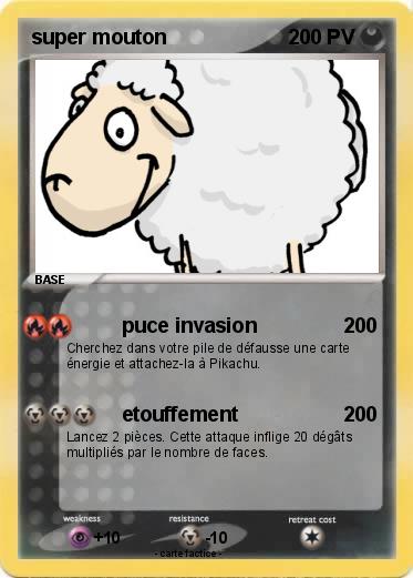 Pokemon super mouton