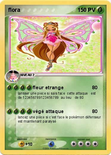 Pokemon flora