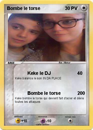 Pokemon Bombe le torse