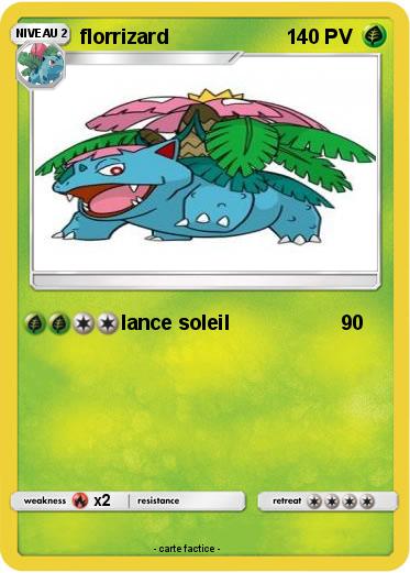 Pokemon florrizard