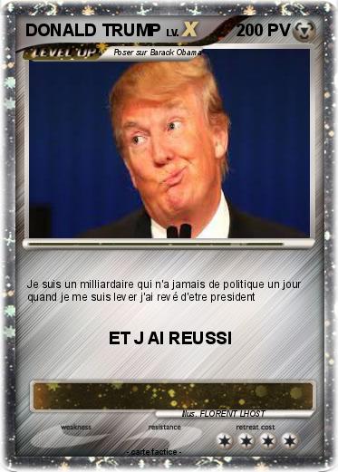 Pokemon DONALD TRUMP