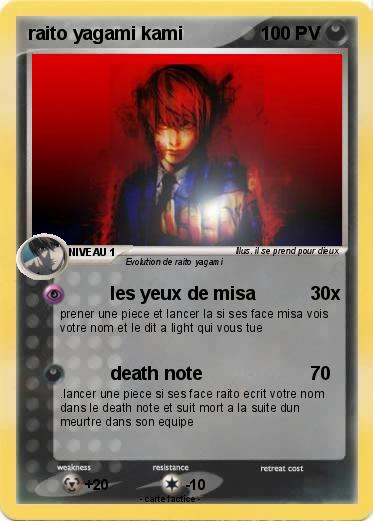 Pokemon raito yagami kami