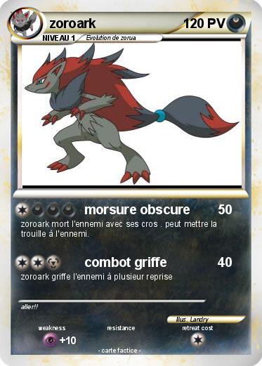 Pokemon zoroark