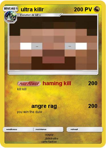 Pokemon ultra killr