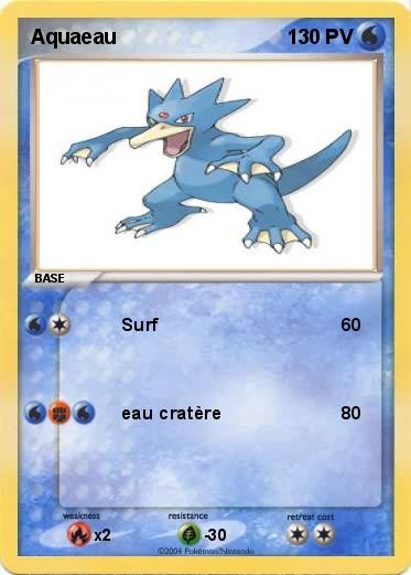 Pokemon Aquaeau